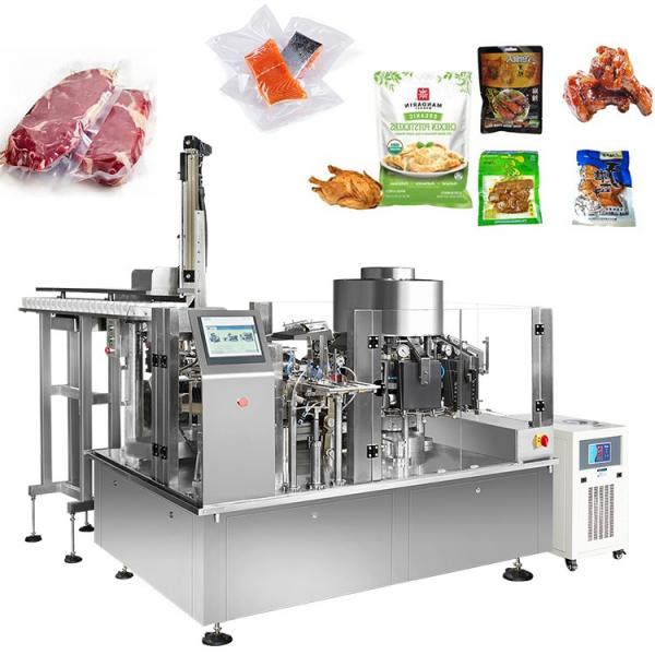 Automatic Rotary Sachet Potato Chip/Bakery/Meat Filling Packing/Packaging/Package Machine